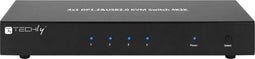 TECHly IDATA-DP-KVM4 4 poorten DisplayPort-switch DisplayPort 3840 x 2160 Pixel