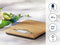 Soehnle keukenweegschaal Bamboo - digitaal - 1 gram nauwkeurig - tot 5 kg