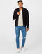 Esprit Heren Sweater - Collegekraag - 100% biologisch katoen - Maat S