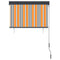 Rolgordijn voor buiten 100x250 cm geel en blauw