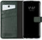 Selencia Hoesje Geschikt voor Huawei P Smart (2020) Hoesje Met Pasjeshouder - Selencia Echt Lederen Bookcase - Groen