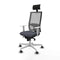 Bureaustoel met hoofdsteun Piqueras y Crespo 4B026G1 Donker grijs