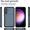 imoshion Hoesje Geschikt voor Samsung Galaxy S23 FE Hoesje - Ruimte voor 2 pasjes - imoshion Backcover met pasjeshouder - Donkerblauw