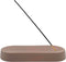 a sunny day - Wierookhouder Ovaal - Hittebestendig Keramiek - Bruin - 22 x 9 x 3 cm