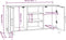 vidaXL - Dressoir - 107x38x60 - cm - bewerkt - hout