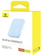 Baseus Mini 6.000 mAh - Powerbank - Draadloos opladen 15W - Blauw