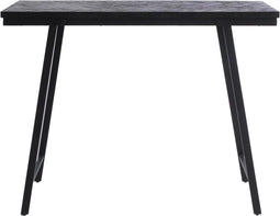 De Visgraat Hoge Tafel - Zwart - 140cm