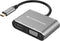 Conceptronic DONN16G - Dockingstation - 1x USB 3.2 Gen1 type-C - 100W PD - HDMI 1.4 - Grijs