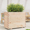 vidaXL - Plantenbak - 90x40x72,5 - cm - massief - grenenhout