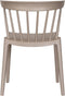 WOOOD Bliss - Eetkamerstoel - Kunststof - Taupe - 75x52x53 cm (2 stuks)