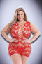 Jurk Baci Lingerie Rood (Queen size)