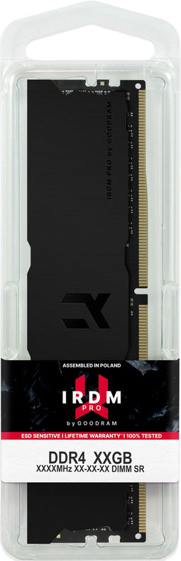 Goodram IRP-K3600D4V64L18 - Geheugenmodule 64 GB 2x32 GB DDR4 3600MT/s - Diepzwart (2 stuks)