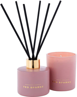 TED SPARKS - Candle & Diffuser Gift Set - Cypress & Cardamom NEW