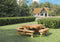 Tuindeco - Picknicktafel vierkant I Tuindeco