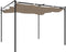 vidaXL - Pergola - met - uitschuifbaar - dak - 295x292x230 - taupe