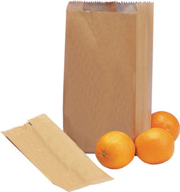 Zak - Fruitzak - Papier - nr. 2 - 16/ 10x30.5cm - bruin - 10 kg