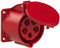 PCE 325-6tt CEE-opbouwdoos 32 A 5-polig 400 V 1 stuk(s)