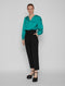 Vila Viellette - Blouse V-neck L/s - Groen (2023)