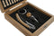 Set van Wijn Accessoires Home ESPRIT Natuurlijk Bamboe 15 x 17 x 5 cm
