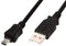 Digitus 3m USB 2.0 - Kabel - USB 2.0 type-A naar mini - Zwart