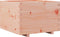 vidaXL - Plantenbak - 70x70x49,5 - cm - massief - douglashout