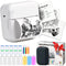 Agodeo Mini Printer - Pocket Printer - 300 DPI - Inclusief 1 Harde Etui + 13 Rollen Papier + 5 Pennen