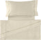 Set beddengoed Alexandra House Living Crème Bed van 90 3 Onderdelen