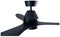 Plafondventilator Whitehaven Zwart incl. LED Ø 142cm