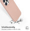 Accezz Liquid Silicone Backcover - iPhone 15 Pro - Schokabsorberend - Roze