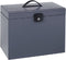 Esselte - Maletin Homebox - Metaal grijs met 5 hangmappen en sleutel