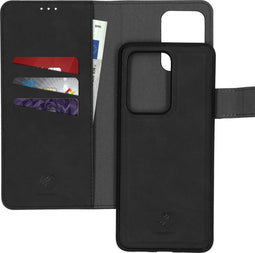iMoshion Hoesje Geschikt voor Samsung Galaxy S20 Ultra Hoesje Met Pasjeshouder - iMoshion Uitneembare 2-in-1 Luxe Bookcase - Zwart