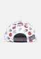 Naruto Shippuden - Symbols Snapback Pet - Wit
