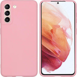 iMoshion Hoesje Geschikt voor Samsung Galaxy S21 Hoesje Siliconen - iMoshion Color Backcover - Roze