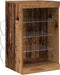 vidaXL - Sideboard - met - LED - Verlichting - Oude - Hout - 41x37x67 - cm