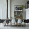 Riviera Maison Eettafel Uitschuifbaar - Shelter Island Dining Table Extendable - 220/300x90 cm - Zwart
