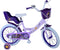Disney Wish Kinderfiets - Meisjes - 16 inch - Paars - Twee handremmen