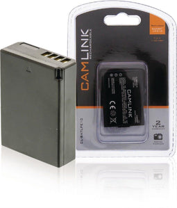 Camlink - Camlink CL-BATLPE10 Oplaadbare Lithium-ion Camera Accu 7.4 V 1120 Mah - 30 Dagen Niet Goed Geld Terug