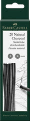Faber Castell fc-129198 houtskool pitt monochrome 3-6 mm
