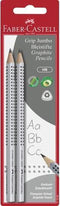 Faber-Castell grafietpotloden set - Jumbo Grip - 2 stuks op blister - FC-111992