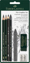 Faber-Castell grafietpotloden set - Pitt Graphite - 7-delig op blister - FC-112997