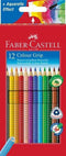 Faber-Castell kleurpotloden - Grip 2001 - 12 stuks - FC-112412