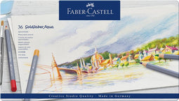 Faber Castell - Kleurpotlood faber-castell gf aquarel 36st assorti | 3 stuks