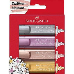 Faber Castell - Markeerstift faber-castell metallic assorti | 120 stuks