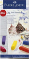 Faber-Castell pastelkrijt - halve lengte - 24 stuks - FC-128224