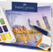 Faber-Castell waterverf set - box met napjes - afneembaar palet - 24 kleuren - FC-169724