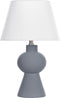 FABILOS - Tafellamp - Grijs - Keramiek