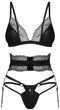 Ondergoed Set Obsessive XL/XXL 3 Onderdelen – Verstelbaar en Comfortabel