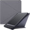 Lunso - sleepcover origami hoes - Geschikt voor Kobo Forma - Grijs