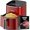 FABULETTA 5,7L Airfryer, 9 One-Touch-functies,