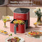 FABULETTA 5,7L Airfryer, 9 One-Touch-functies,